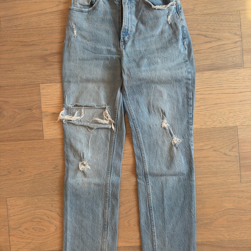 Abercrombie & Fitch Curve Love 90s Straight Jean